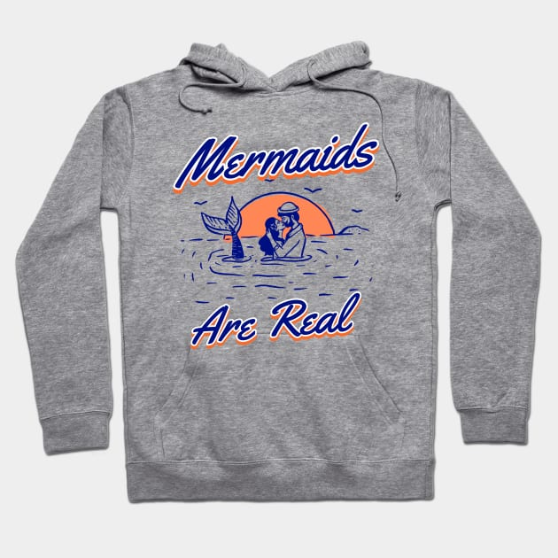 Mermaids are Real and I love them in the Ocean Hoodie by Joaddo